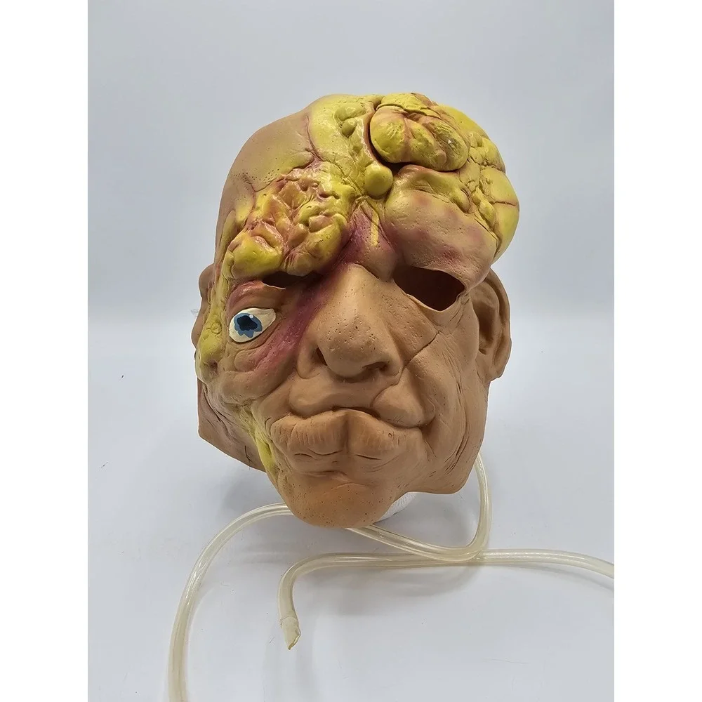 Disguise Toxic Avenger Squishy Mask Toxic Crusaders Halloween 2009 Prop‎ Latex